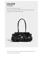 Vintage dulce cool babes premium sense cremallera mango largo locomotora bolsa portátil bolsa de mensajero. - details 10