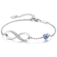 Regalos para Mujer,Pulsera para Mujer, Plata de Amor, Infinito, Madre Mamá - details 0