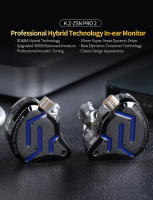 New KZ ZSN Pro 2 1BA+1DD Hybrid Driver InEar Earphones HIFI Bass Earbuds Metal Monitor Headphone Sports Noise Cancelling Headset - details 1