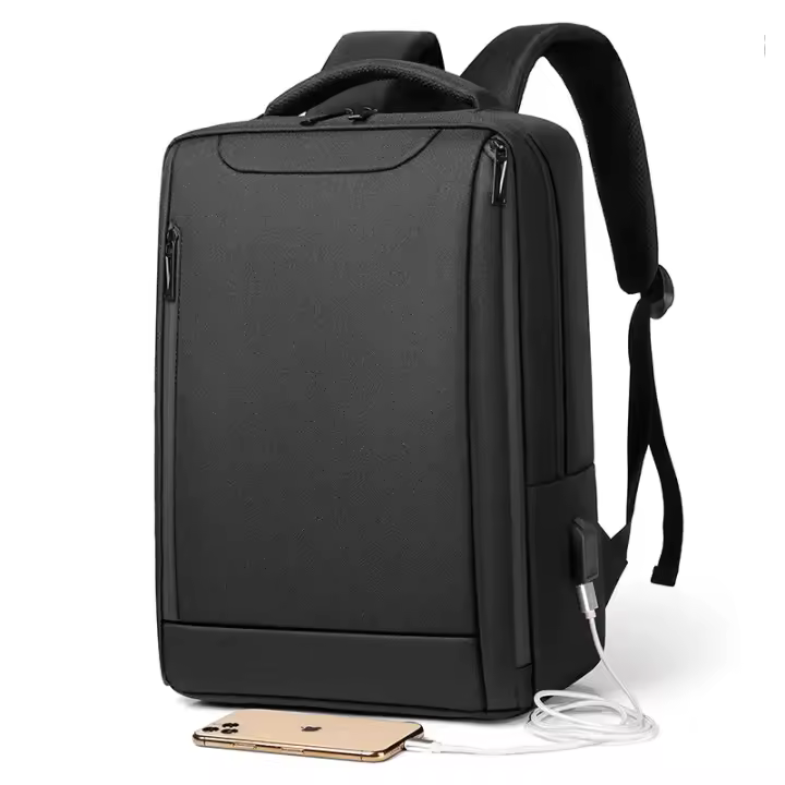 Mochila antirrobo para ordenador portátil para hombre, morral escolar impermeable con carga USB, bolsa de viaje de negocios, nuevo diseño, 2023 - 1