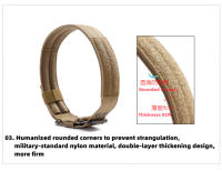 Collar Táctico K9 para Mascotas con Hebilla Doble Ajustable para Perros de Entrenamiento de Alemania Accesorios para Grandes y Medianos Perros Marca COOYOMOO - details 7