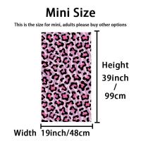 Toalla de piscina de secado rápido, ligera, absorbente, de microfibra con estampado de leopardo, tigres de playa, perfecta para hombres y mujeres - details 1