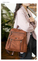 Tendencia de primavera PU Bolso para mujer Mochila para mujer Multifuncional - details 17