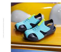Sandalias de Color caramelo para niños, zapatos transpirables de malla para playa, zapatillas deportivas de moda para niñas, Verano - details 7