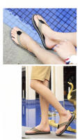 Chanclas de verano para hombre, sandalias de playa casuales antideslizantes y resistentes a los olores para estudiantes - details 8