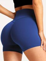 Pantalones cortos de entrenamiento para mujer, Shorts de cintura alta para correr, gimnasio, Yoga, motociclista, ropa deportiva para mujer - details 3