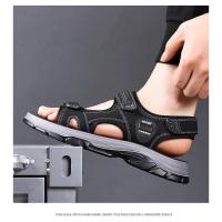Sandalias de Paseo para Hombres en Verano Zapatos de Agua Antideslizantes con Punta Abierta y Correas Ajustables para Senderismo y Deportes de Playa - details 14