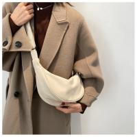 Bolso de Pecho de Mujer de Color Sólido Gran Capacidad Diseño de Luna Completa - details 16