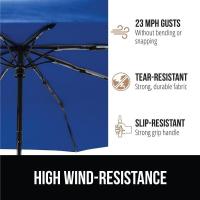 Paraguas compactos y resistentes al viento Apertura automática con un clic Reforzado con fibra de vidrio - details 57