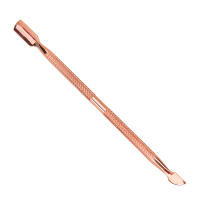 Tijeras de Uñas Set de 3 Herramientas de Manicura Accesorio de Arte de Uñas en Acero Inoxidable Para Eliminar la Piel Muerta y Recortar el Cutículas Color Rosa Oro - details 4