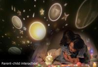 Mini proyector de cielo estrellado USB, Altavoz Bluetooth, luz nocturna giratoria, lámpara de proyector de música para decoración de dormitorio, regalo para niños - details 6