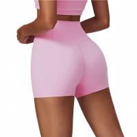 Pantalones cortos de Yoga ajustados, cintura alta y cadera levantada, usados externamente, pantalones cortos para correr y Fitness para mujeres - details 11