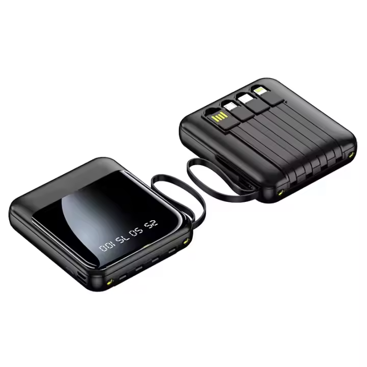 Viene con A Contador de Energía de 4 cables, 20000mAh, Gran capacidad de carga rápida, Carga Flash, ultradelgado - 1
