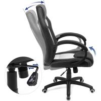 Silla de Escritorio de Oficina Ergonómica Regulable con Ruedas, Azul, 79 x 65 x 33 - details 12