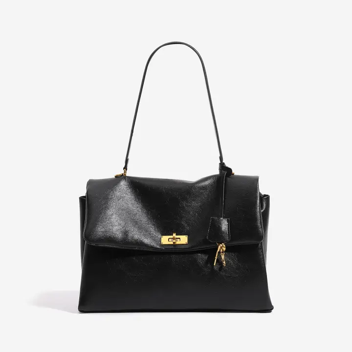 Nuevo bolso ligero de lujo para mujer, bolso de mensajero de primavera y verano, nuevo nicho simple, bolso de mano de gran capacidad para viajeros. - 1
