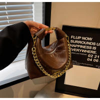 Bolso Messenger de Mujer de Alta Gama Primavera-Verano 2025 Bolso de Cubo con Hombro Único Retro Fácil de Emparejarse - details 26