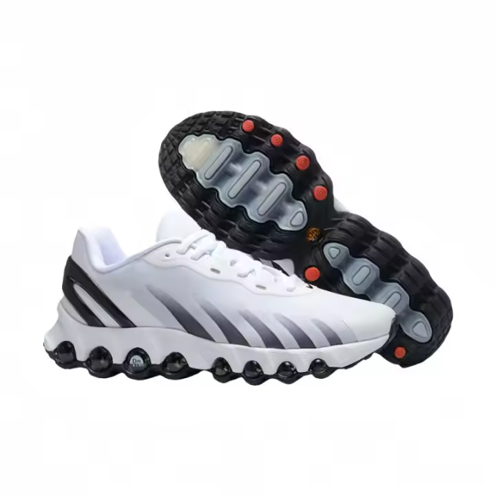 Cojín de aire zapatos para correr retro amortiguación de choque de los deportes de los hombres zapatos individuales Zapatos para correr los hombres y las mujeres zapatos deportivos - 1