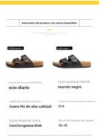 Zapatillas de corcho para hombre, pareja de sandalias para mujer, zapatos de playa explosivos, zapatos de marea para estudiantes - details 6