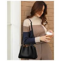 Cuero suave bolso de las mujeres bolso cesta de verduras de las mujeres bolso de hombro de alta gama crossbody atmósfera versátil cubo hombro - details 13