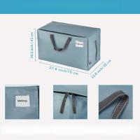 Organizador de Equipaje Grueso y de Gran Tamaño 70 x 35 x 42 cm Bolsas con Asas Fuertes y Cremalleras para Viajes, Transporte, Universitario, Mudanza, Camping, Embalaje - details 1
