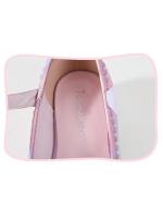 Zapatos de tacón alto para niños, calzado versátil de cuero con lentejuelas, Arco Iris, lazo, Princesa, fiesta, boda, primavera y otoño - details 13