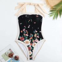 2025 traje de baño estampado con falda de una pieza para mujer, ropa de playa, traje de baño de verano - details 4