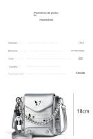 Bolso Cruzado de Hombro Único Exquisito Bolso Versátil para Salidas Bolso de Viaje de Alta Apariencia para Mujeres - details 9
