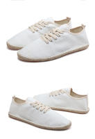 Ropa de verano de pescador de lona para hombre, zapatos casuales transpirables de moda, zapatos - details 21