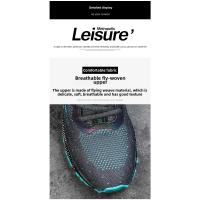 Zapatillas para correr absorventes de impacto Zapatos deportivos transpirables de malla para hombre - details 4