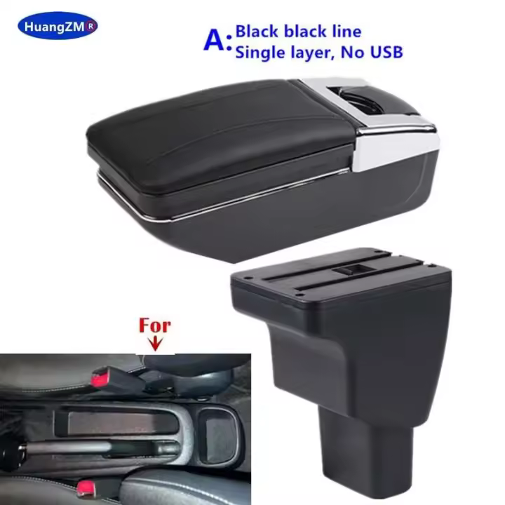Adecuado para el moderno reposabrazos del coche i10 CA iluminación central interior piezas especiales de modificación automotriz - 1
