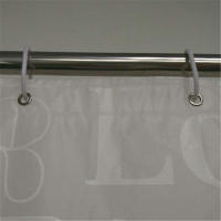 Cortinas de ducha de 180x180cm para baño, impermeables, resistentes al moho, con ganchos - details 3