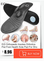 EiD-plantillas ortopédicas de cuero para mujer, almohadilla de soporte para el arco del pie plano, alivio del dolor, Sandalia de tacón alto, insertos ortopédicos - details 53