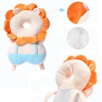 Almohada para bebé de 1 a 3T, Protector de cabeza, almohadilla de seguridad, cojín para la espalda, previene lesiones, almohadas de seguridad de dibujos animados de León Eleplant para bebé - details 3
