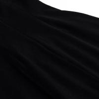 Nueva moda mujer Sexy vestido largo ajustado con abertura calada Club fiesta Maxi mujer Vintage negro Veet vestidos - details 11