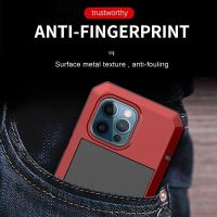 IAOOPOO Caja de Aluminio de Protección Pesada para iPhone Anti-caída de Pantalla de Vidrio - details 7
