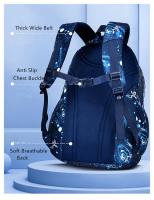 Mochila de Escuela para Adolescentes OKKID Gran Capacidad, Impermeable, Bolsa de Libros para Estudiantes de Secundaria y High School - details 1