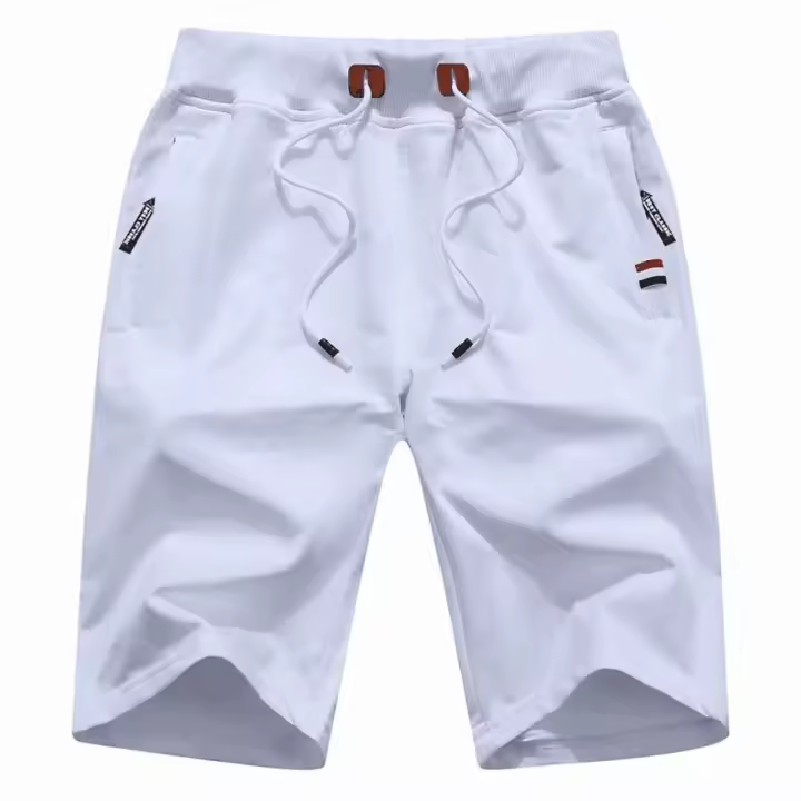 Nuevo suéter de algodón de verano para hombre, ropa informal estilo Hip Hop, pantalones cortos sueltos para correr, pantalones cortos de playa - 1