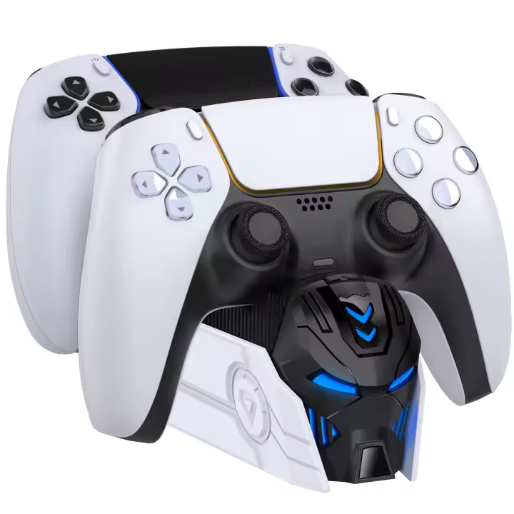 BEBONCOOL-cargador FC500 para PlayStation 5, estación de carga rápida Dual para PS5, controlador RGB - 1