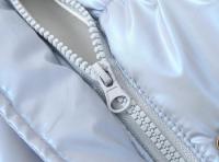Manténgase abrigado y parece con estilo: chaqueta térmica con capucha para niña con acolchado alternativo de plumón para invierno - details 37