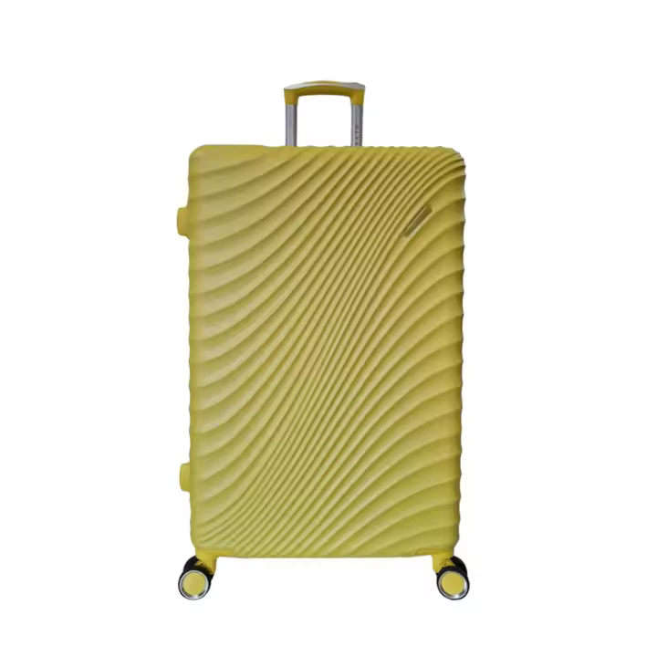 Maleta de viaje Barata grande Lys 616 Negra de 76 x 49 x 29 cm Maletas de Viaje Rígida Equipaje con 4 Ruedas giratorias 360º y C - 1