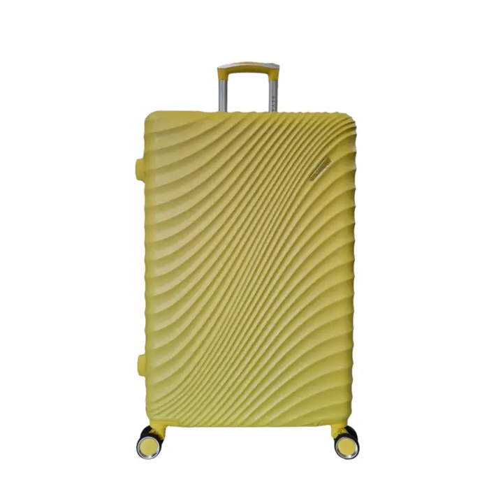 Maleta de viaje Barata grande Lys 616 Negra de 76 x 49 x 29 cm Maletas de Viaje Rígida Equipaje con 4 Ruedas giratorias 360º y C - 1