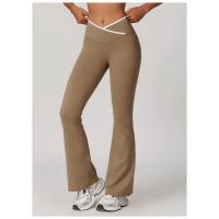 Leggings delanteros en forma de V con bloques de Color de cintura alta, pantalones de chándal adecuados para mujer, ropa deportiva para Fitness, ropa deportiva de moda - details 6