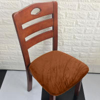 Fundas para cojines de asiento súper suaves de tela de terciopelo, fundas elásticas para sillas, para Hotel, banquete, comedor, sala de estar, 1/2/4/6 piezas - details 22