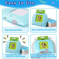 Tarjetas de Flash de Palabras Visuals para Niños Juguetes Educativos para Aprendizaje de Inglés Interactivo Regalo Actividad Normal con Batería Recomendado para Niños - details 8