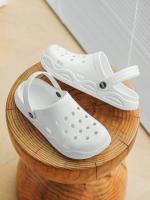 Zuecos de verano para mujer, calzado de jardín informal y versátil, zapatillas de Eva respetuosas con el medio ambiente para parejas, zapatillas de playa de doble uso - details 3