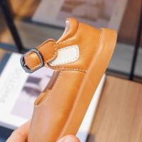 Zapatos de cuero para niñas, calzado elegante de suela suave, Color sólido, estilo coreano, versátil, de princesa, novedad de otoño, 2024 - details 8