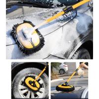 Nueva fregona de lavado de coches, cepillo de limpieza telescópico de mango largo, fregona de limpieza, barra doblada retráctil, cepillo de lavado de coches, herramientas de limpieza de coche - details 3