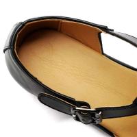 Sandalias de cuero suave de Pu, zapatos de playa cómodos hechos a mano, correa de hebilla de verano para hombre, zapatos casuales para exteriores - details 4