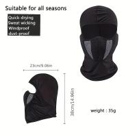Máscara Facial de Algodón Resistente al Viento con Protección UV para Hombres y Mujeres - details 4