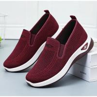 2025 primavera nuevos zapatos de tela para mujer, mocasines planos deportivos de alta calidad para mujer, zapatos planos para caminar de talla grande para mujer - details 5